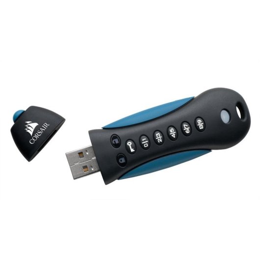 Unità flash USB Corsair Padlock 256 GB USB-A 3.2 Gen 1 con tastiera sicura