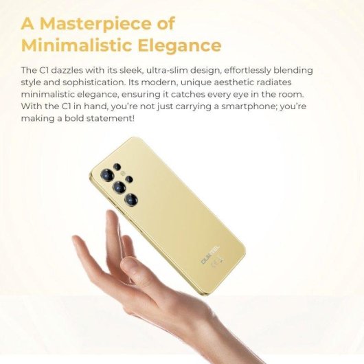 Oukitel C1 4G 4GB 128GB 6.52" Oro