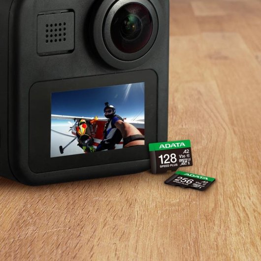 Scheda microSDXC ADATA Speed Plus 128 GB UHS-I U3 A2 V30 Classe 10