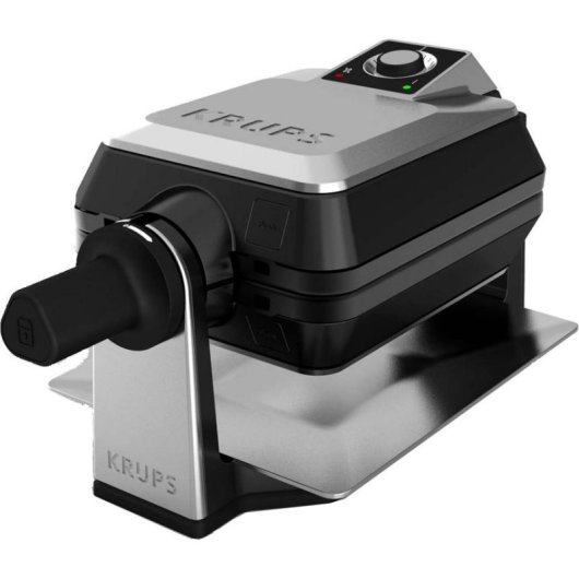 Gofrera Krups FDD95D 2 barquillos Rectangular 1200 W Negro Acero inoxidable