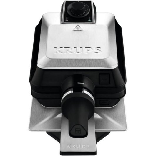 Gofrera Krups FDD95D 2 barquillos Rectangular 1200 W Negro Acero inoxidable
