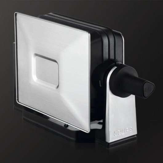 Gofrera Krups FDD95D 2 barquillos Rectangular 1200 W Negro Acero inoxidable