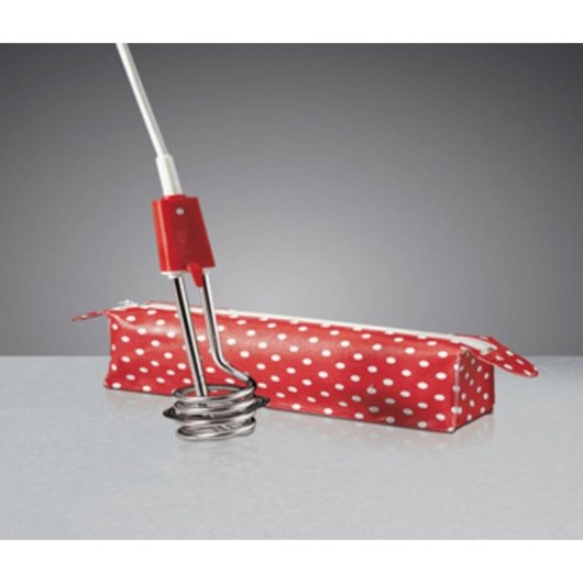 Calentador inmersión Rommelsbacher RT 350 350W acero inoxidable rojo cable