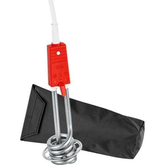 Calentador inmersión Rommelsbacher RT 350 350W acero inoxidable rojo cable