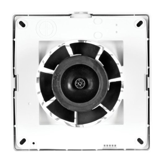 Ventilador de Pared Vortice M 100/4" LL 18W 1 Velocidad Silencioso Temporizador IPX4 Baños Compacto