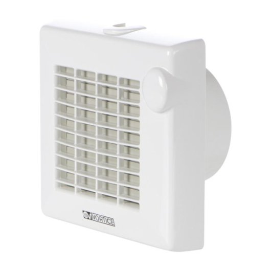 Ventilador de Pared Vortice M 120/5" A 20W 5 Velocidades Temporizador IPX4 Ultra Silencioso