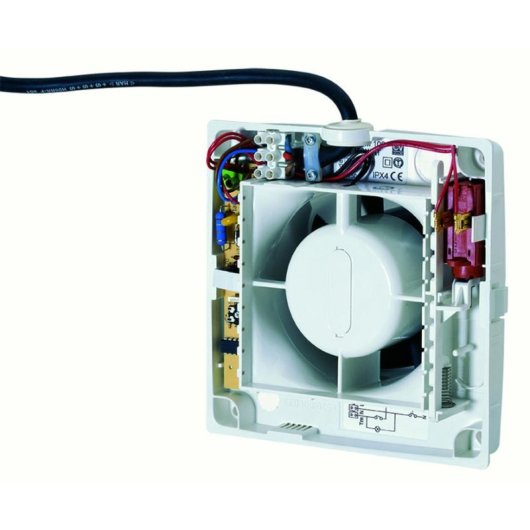 Ventilador de Pared Vortice M 120/5" A 20W 5 Velocidades Temporizador IPX4 Ultra Silencioso