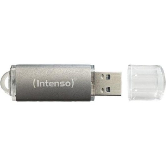 Chiavetta USB Intenso Jet Line 64 GB USB-A 3.2 Gen 1 Alluminio Argento
