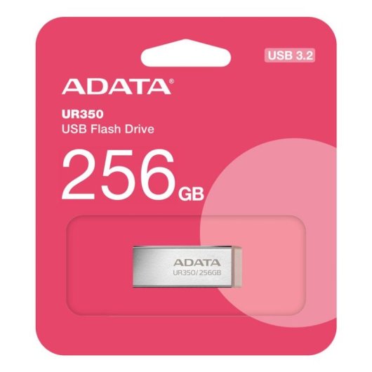 Clé USB ADATA UR350 256 Go USB-A 3.2 Gen 1 métal résistant