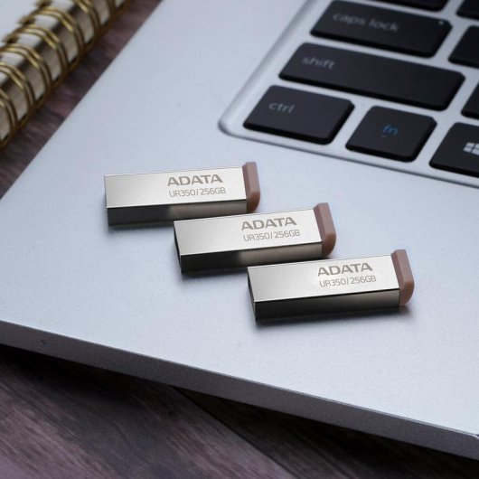 Clé USB ADATA UR350 256 Go USB-A 3.2 Gen 1 métal résistant