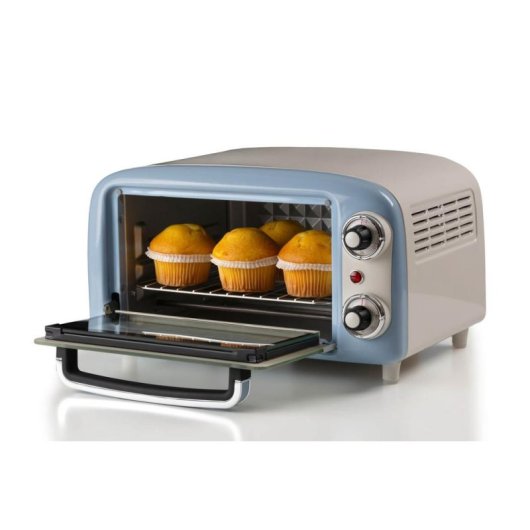 Horno Sobremesa Ariete Vintage 3919/05 10L 31x37x21cm 800W Azul claro