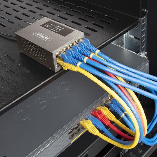 Iniettore PoE++ StarTech.com 4 Porte Multigigabit 5Gbps 95W