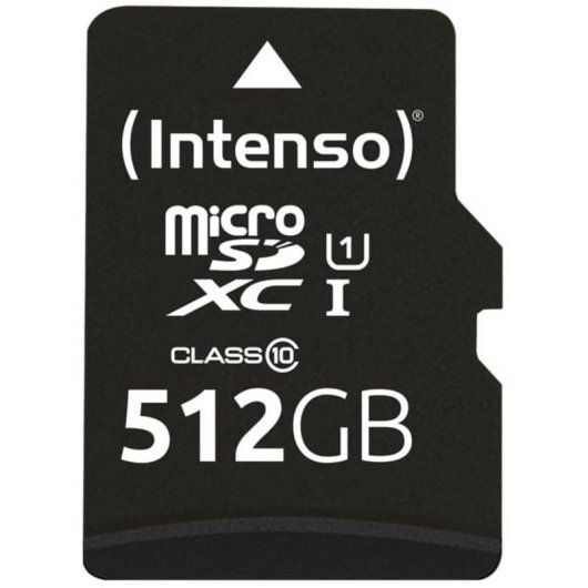 Scheda di memoria Intenso microSD 512GB UHS-I Performance CL10