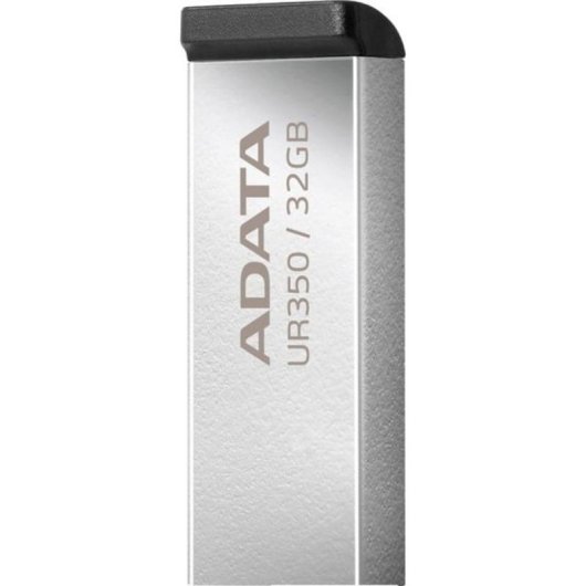 Unidad flash USB ADATA UR350 32 GB USB-A 3.2 Gen 1 negra metálica