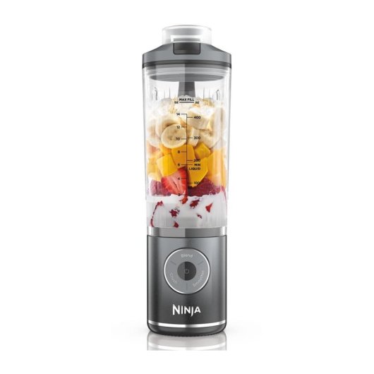 Frullatore portatile Ninja BC251EUGY Blast Max 0,57 L grigio trasparente