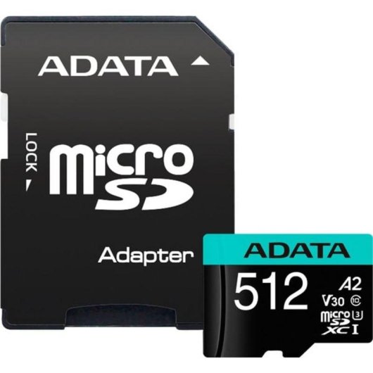 Scheda di memoria ADATA Premier Pro 512 GB MicroSDXC Classe 10 U3 V30