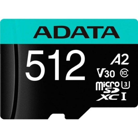 Scheda di memoria ADATA Premier Pro 512 GB MicroSDXC Classe 10 U3 V30