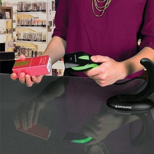Barcode-Scanner Datalogic Heron HD3130 1D CCD Schwarz USB