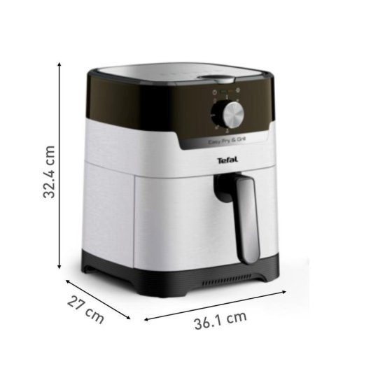 Airfryer Tefal Easy Fry Grill EY501A 4,2L 1550W met Timer