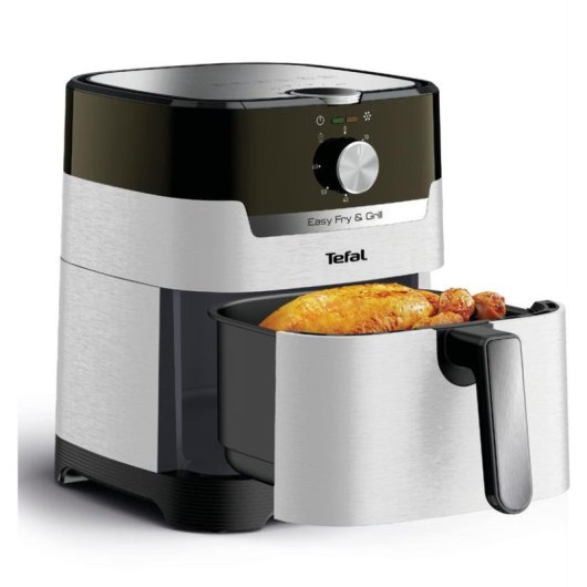 Airfryer Tefal Easy Fry Grill EY501A 4,2L 1550W met Timer