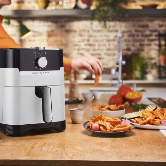Airfryer Tefal Easy Fry Grill EY501A 4,2L 1550W met Timer