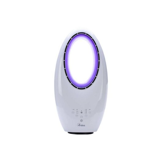 Bladeless Standventilator ARDES AR5BL1B 60W 3 Stufen LED Fernbedienung