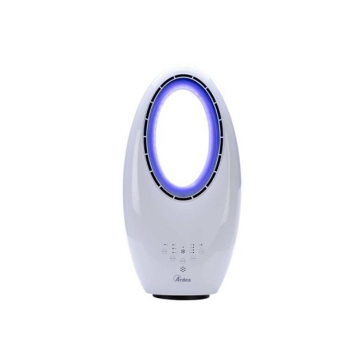 Bladeless Standventilator ARDES AR5BL1B 60W 3 Stufen LED Fernbedienung