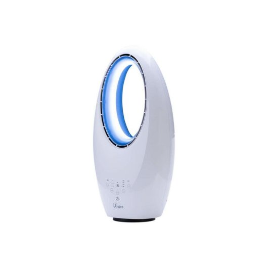 Bladeless Standventilator ARDES AR5BL1B 60W 3 Stufen LED Fernbedienung