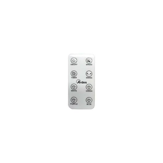 Bladeless Standventilator ARDES AR5BL1B 60W 3 Stufen LED Fernbedienung