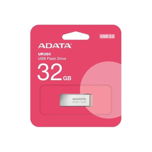 Clé USB ADATA UR350 32 Go USB-A 3.2 Gen 1 Métal Marron