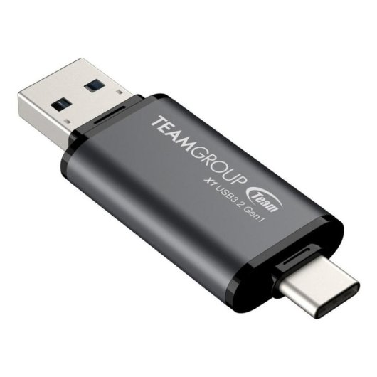 USB-Stick Team Group X1 64 GB USB Type-A und Type-C 3.2 Gen 1