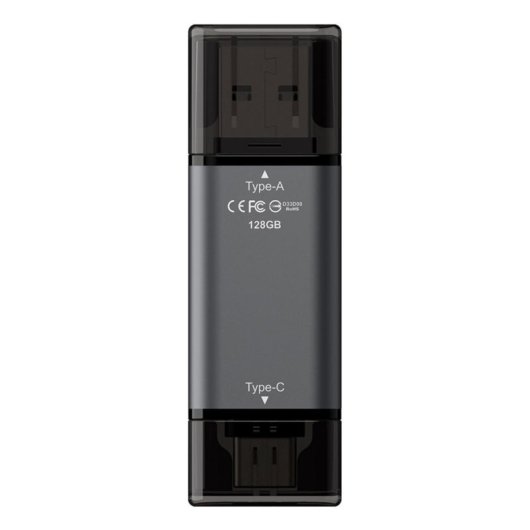 USB-Stick Team Group X1 64 GB USB Type-A und Type-C 3.2 Gen 1