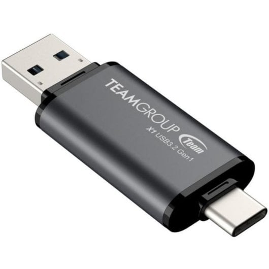 USB-Stick Team Group X1 64 GB USB Type-A und Type-C 3.2 Gen 1