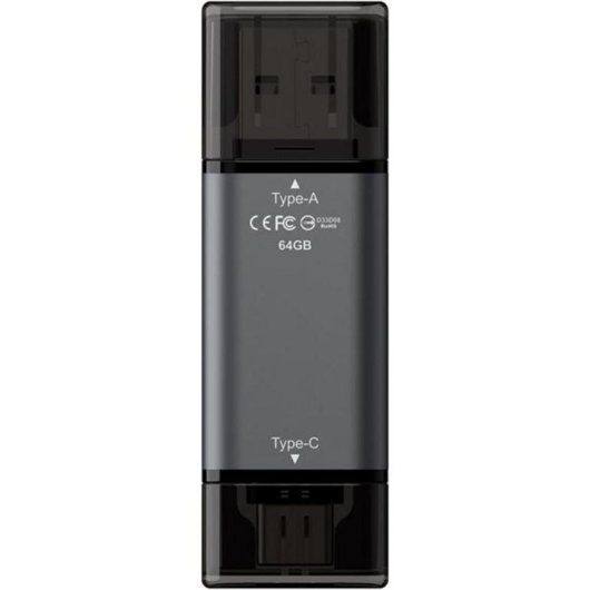 USB-Stick Team Group X1 64 GB USB Type-A und Type-C 3.2 Gen 1