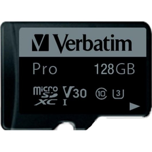 Tarjeta de memoria Verbatim Pro 64 GB microSDXC UHS Clase 10