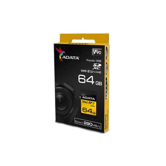 Speicherkarte ADATA Premier ONE 64 GB SDXC UHS-II Klasse 10 V90