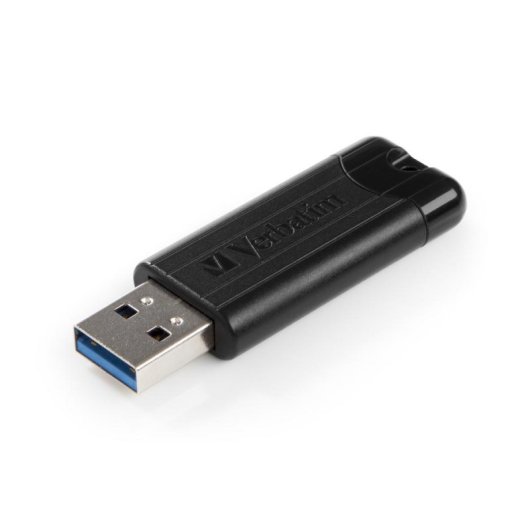 Unità USB Verbatim PinStripe 3.0 16 GB Scorrevole Nera