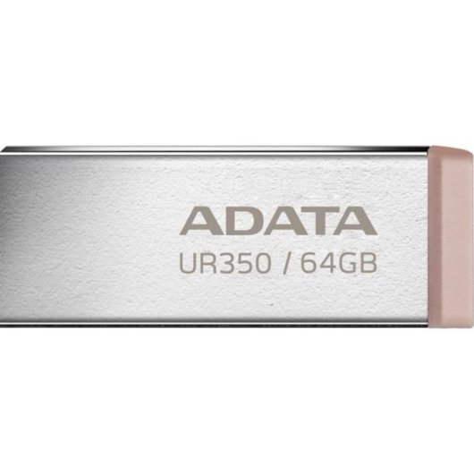 Unità Flash USB ADATA UR350 64 GB USB-A 3.2 Gen 1 Metallo Marrone