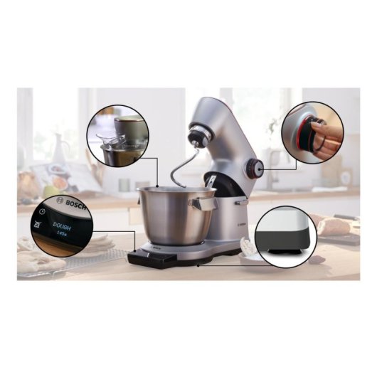 Robot de cuisine Bosch MUM9AX5S00 1500 W 5,5 L Acier inoxydable