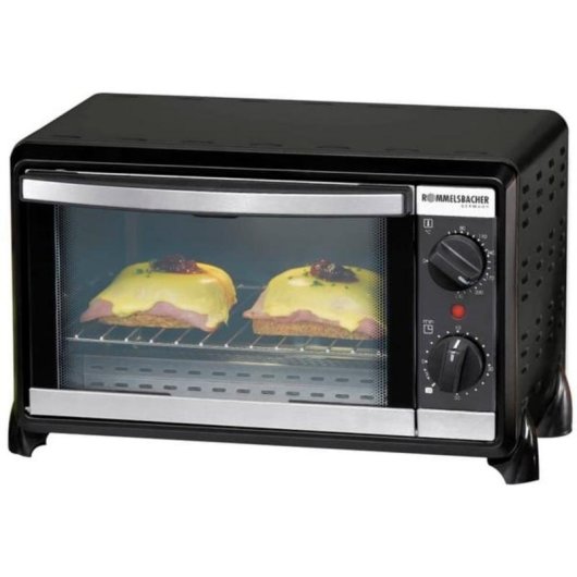 Backofen Rommelsbacher BG950 10 L Schwarz 950 W
