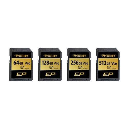 Tarjeta de memoria Patriot EP 128 GB SDXC UHS-II Clase 10 V90