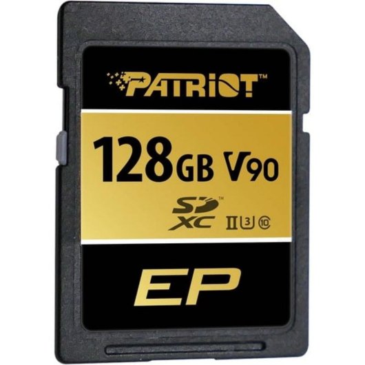 Tarjeta de memoria Patriot EP 128 GB SDXC UHS-II Clase 10 V90