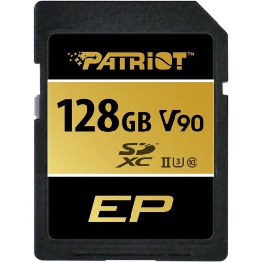 Tarjeta de memoria Patriot EP 128 GB SDXC UHS-II Clase 10 V90