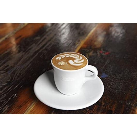 Tasse DeLonghi DLSC309 Set 2 tasses avec soucoupe porcelaine blanche