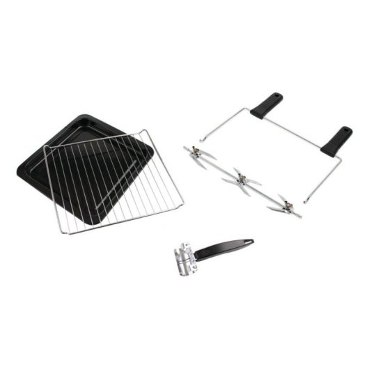Minibackofen Rommelsbacher BG 1805/E Manuelle Reinigung 42L 54,5cm Grill Edelstahl/Schwarz
