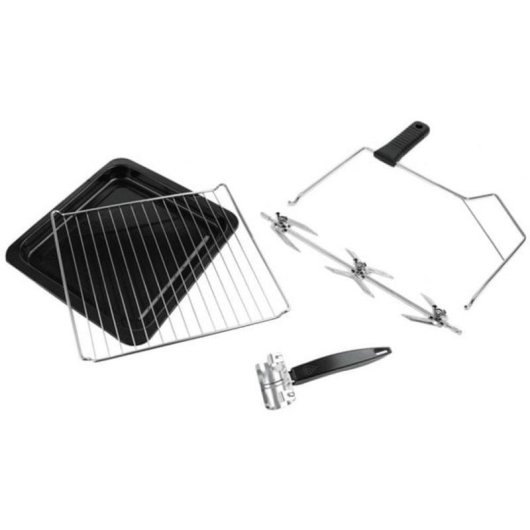 Minibackofen Rommelsbacher BG 1805/E Manuelle Reinigung 42L 54,5cm Grill Edelstahl/Schwarz