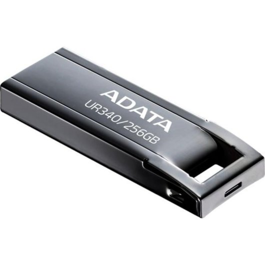 Chiavetta USB ADATA UR340 256 GB USB-A 3.2 Gen 1 nera senza cappuccio
