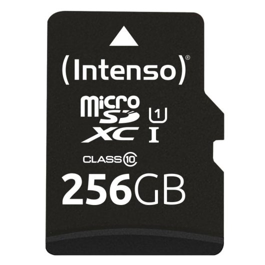 Scheda microSD Intenso 256GB UHS-I Performance Classe 10