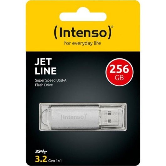 Unità Flash USB Intenso Jet Line 256 GB USB-A 3.2 Gen 1 Alluminio