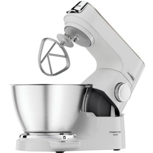 Kenwood Titanium Chef Baker KVC65.001WH 1200W 5L Edelstahl Küchenmaschine